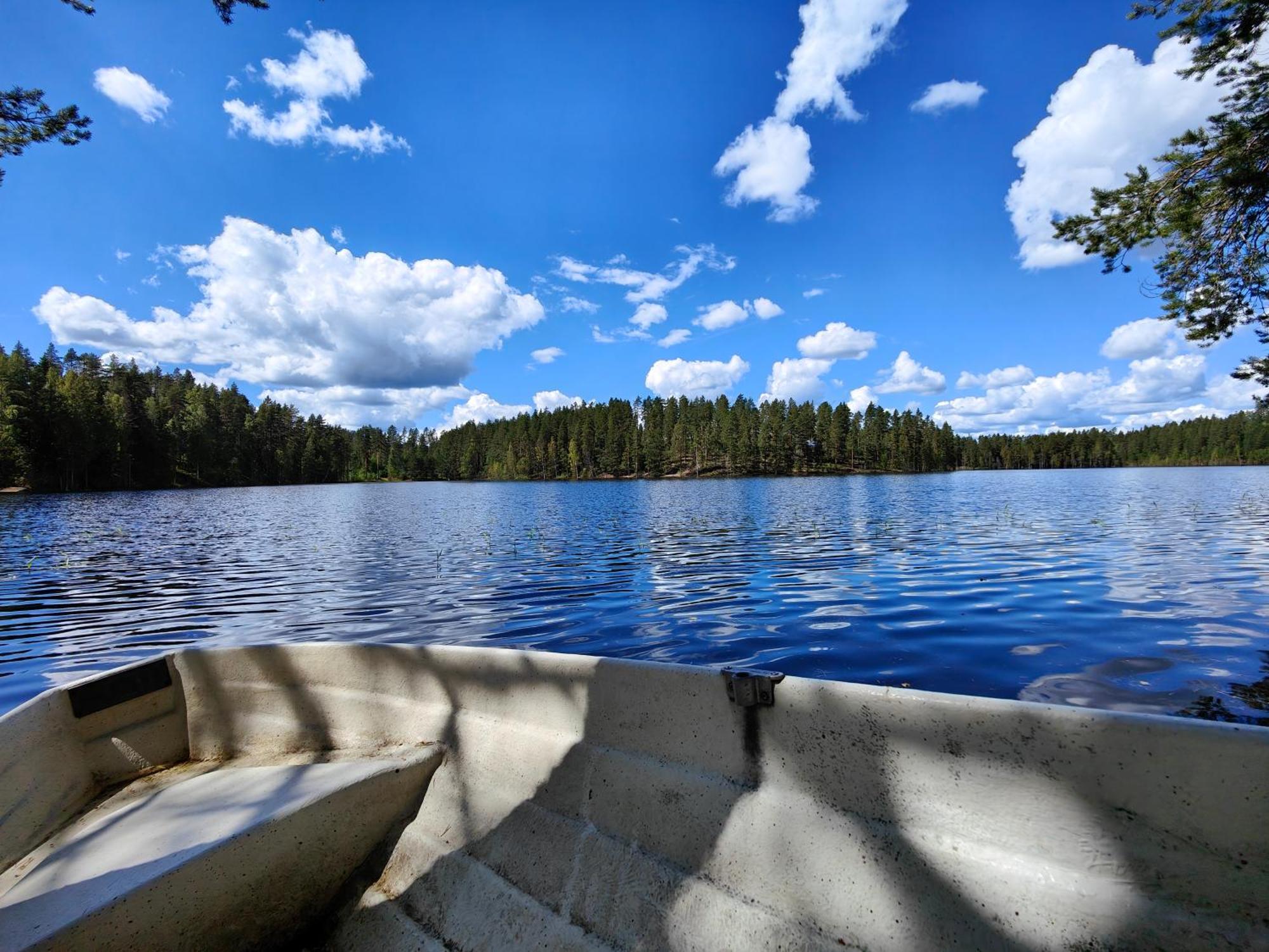 Ahvenlampi Camping Saarijärvi Exteriör bild