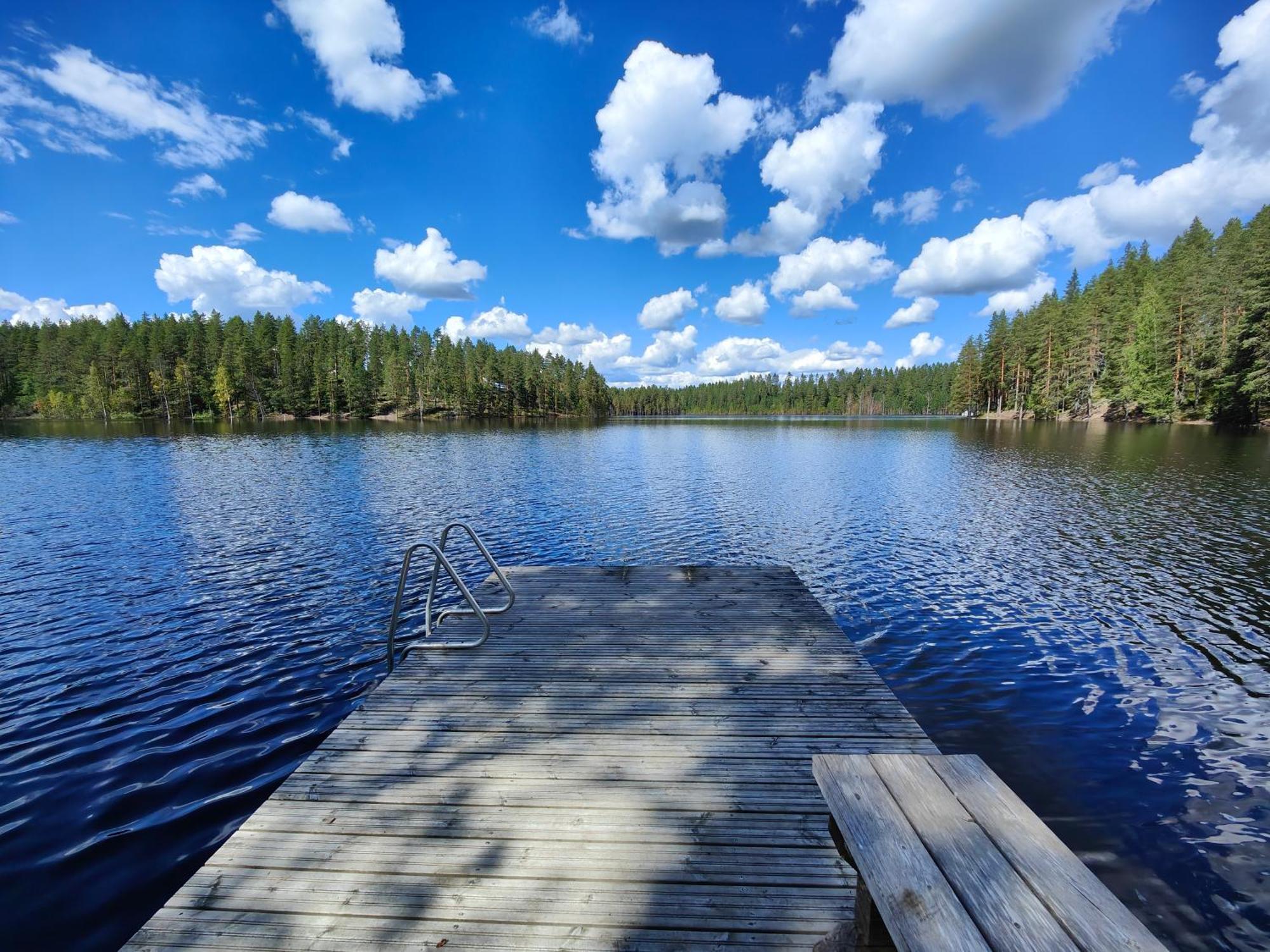 Ahvenlampi Camping Saarijärvi Exteriör bild