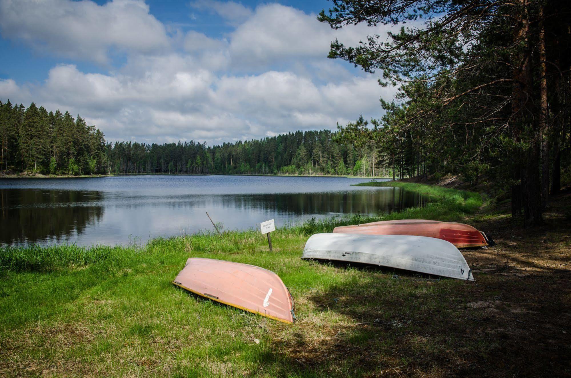 Ahvenlampi Camping Saarijärvi Exteriör bild